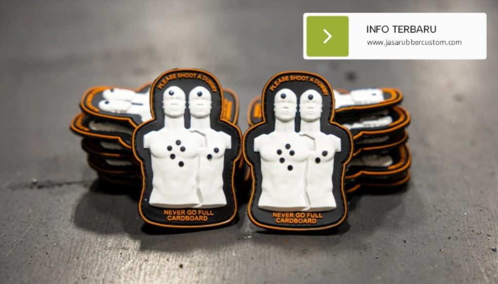 Patch Rubber Solusi Branding untuk Apparel dan Merchandise